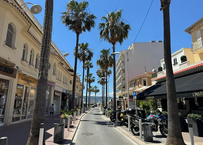 Апартаменты Belle Vue Sur A Juan Les Pins Антиб